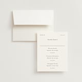"Tuscany" - Multi-Event RSVP Cards in Ink by Blustery August - RSVP with Envelope