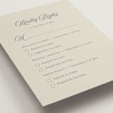 "Ritzy" - Multi-Event RSVP Cards in French Blue by Nicoletta Savod - Detail