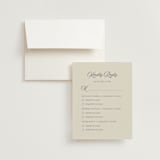 "Ritzy" - Multi-Event RSVP Cards in French Blue by Nicoletta Savod - RSVP with Envelope