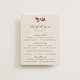 "poetique" - Multi-Event RSVP Cards in Autumn by Kate Ahn - Front