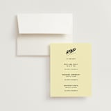 "Courthouse" - Multi-Event RSVP Cards in Butter by Studio Suku - RSVP with Envelope