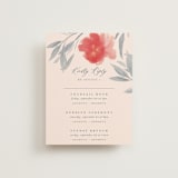 "Orient Garden" - Multi-Event RSVP Cards in Saffron by Vera Lim - Front