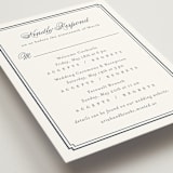 "Ariah" - Multi-Event RSVP Cards in French Blue by Jennifer Postorino - Detail