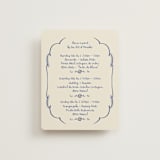 "Santa Catalina" - Multi-Event RSVP Cards in Marseille Bleu by Ani Somi - Front