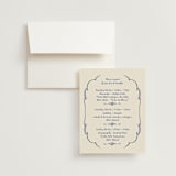 "Santa Catalina" - Multi-Event RSVP Cards in Marseille Bleu by Ani Somi - RSVP with Envelope