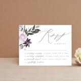 "Garden Stroll" - Multi-Event RSVP Cards in Lilac by Creo Study - Front