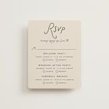 "Lovers" - Multi-Event RSVP Cards in Shadow by Pixel and Hank - Front