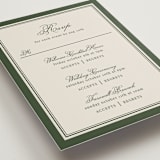 "Emerson" - Multi-Event RSVP Cards in Evergreen by Kelly Watkins - Detail
