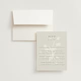 "Autumnal" - Multi-Event RSVP Cards in Fawn by AK Graphics - RSVP with Envelope