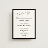 "Hotel" - Multi-Event RSVP Cards in Ivory by Studio Suku - Front
