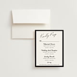 "Hotel" - Multi-Event RSVP Cards in Ivory by Studio Suku - RSVP with Envelope