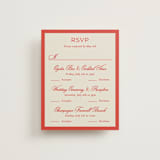 "Kitty Hawk" - Multi-Event RSVP Cards in Lobster by Jackie Crawford - Front