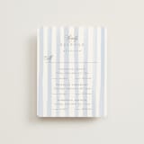 "Bristol" - Multi-Event RSVP Cards in Aqua by Jennifer Wick - Front