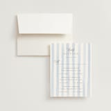 "Bristol" - Multi-Event RSVP Cards in Aqua by Jennifer Wick - RSVP with Envelope