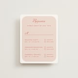 "Penumbra" - Multi-Event RSVP Cards in Garden by Snow and Ivy - Front