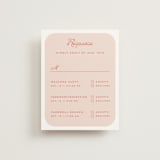 "Penumbra" - Multi-Event RSVP Cards in Garden by Snow and Ivy - Front