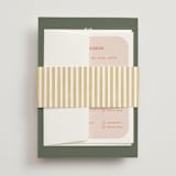 "Penumbra" - Multi-Event RSVP Cards in Garden by Snow and Ivy - Assembled with Belly Band