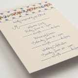"Artisan Wedding" - Multi-Event RSVP Cards in Sea by Chris Griffith - Detail