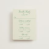 "tablescape drawing" - Multi-Event RSVP Cards in Garden by Cass Loh - Front