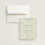 "tablescape drawing" - Multi-Event RSVP Cards in Garden by Cass Loh - RSVP with Envelope