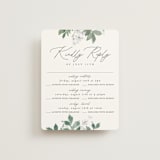 "Grove" - Multi-Event RSVP Cards in Fern by Everett Paper Goods - Front