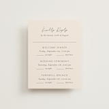 "Splendid" - Multi-Event RSVP Cards in Ecru by Sandra Picco Design - Front