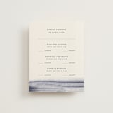"Stillness" - Multi-Event RSVP Cards in Horizon by Sumak Studio - Front