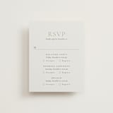 "winter's edge" - Multi-Event RSVP Cards in Alpine by Eric Clegg - Front