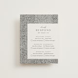 "Elegant Ethno" - Multi-Event RSVP Cards in Noir by FRANI - Front