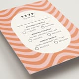 "Bubblegum" - Multi-Event RSVP Cards in Candy by Catherine Culvenor - Detail