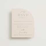 "Soft Arch" - RSVP Cards in Sage by Erica Krystek - Front