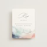 "One Path" - RSVP Cards in Beach by Pixel and Hank - Front