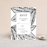 "vivid leaves" - RSVP Cards in Ink by Ramoncita - Front