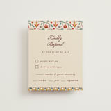 "Mughal Gardens" - RSVP Cards in Ivory by Sherley Ferreira - Front