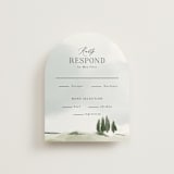 "Estate" - RSVP Cards in Sky by Rebecca Durflinger - Front