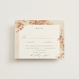 "Falling Foliage" - RSVP Cards in Stone by Robert and Stella - Front