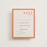 "Canyon Wall" - RSVP Cards in Sunset by Robin Ott - Front
