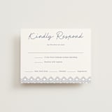 "Santorini" - RSVP Cards in Cerulean by Zani van Zyl - Front