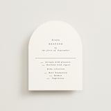 "traditional love story" - RSVP Cards in Black Tie by Phrosné Barwood - Front