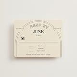"Sealed" - RSVP Cards in Daisy by Baumbirdy - Front