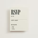 "Flynn" - RSVP Cards in Ash by Kelly Watkins - Front