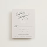 "Enchanted" - RSVP Cards in Garden by Alston Foster - Front