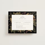 "Falling In Love" - RSVP Cards in Harvest by Susan Moyal - Front