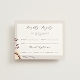 "Sonnet" - RSVP Cards in Almond by Petra Kern - Front