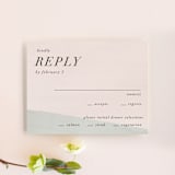 "Eleanor" - RSVP Cards in Rose by Creative Parasol - Front