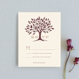 "Enchanted" - RSVP Cards in Bark by Griffinbell Paper Co. - Front