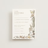 "Disney's Mickey Mouse Tropical Frame" - RSVP Cards in Earth by Shiny Penny Studio - Front