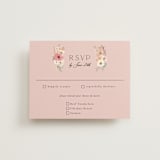 "Cherished" - RSVP Cards in Sunset by Susan Moyal - Front