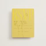 "Bloom" - RSVP Cards in Caribbean Citrus by Morgan Kendall - Front