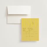 "Bloom" - RSVP Cards in Island Citrus by Morgan Kendall - RSVP with Envelope